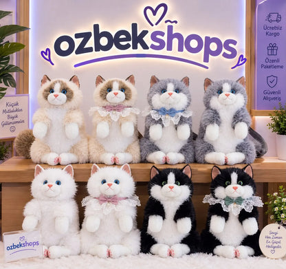 OZBEKSHOPS-MiyavPati Peluş Çanta